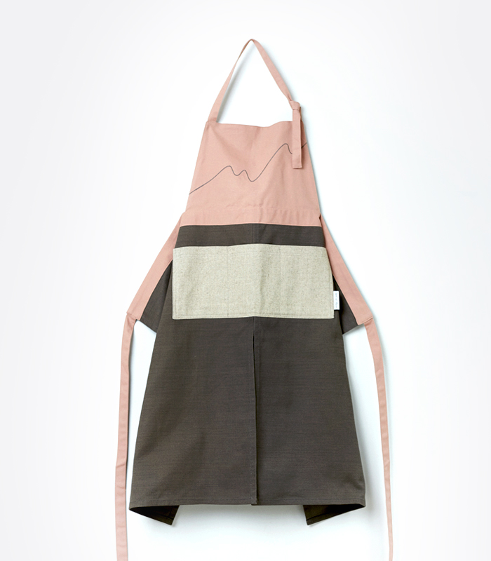 choco pink apron