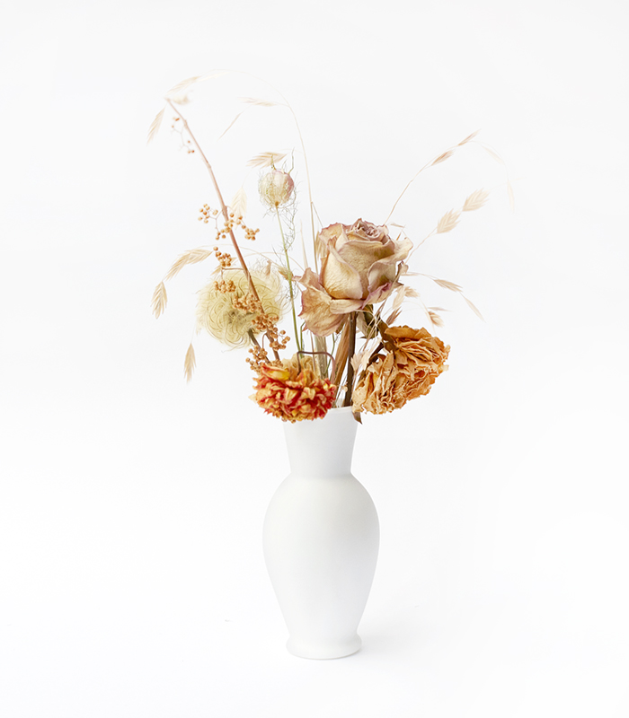 dried time vase