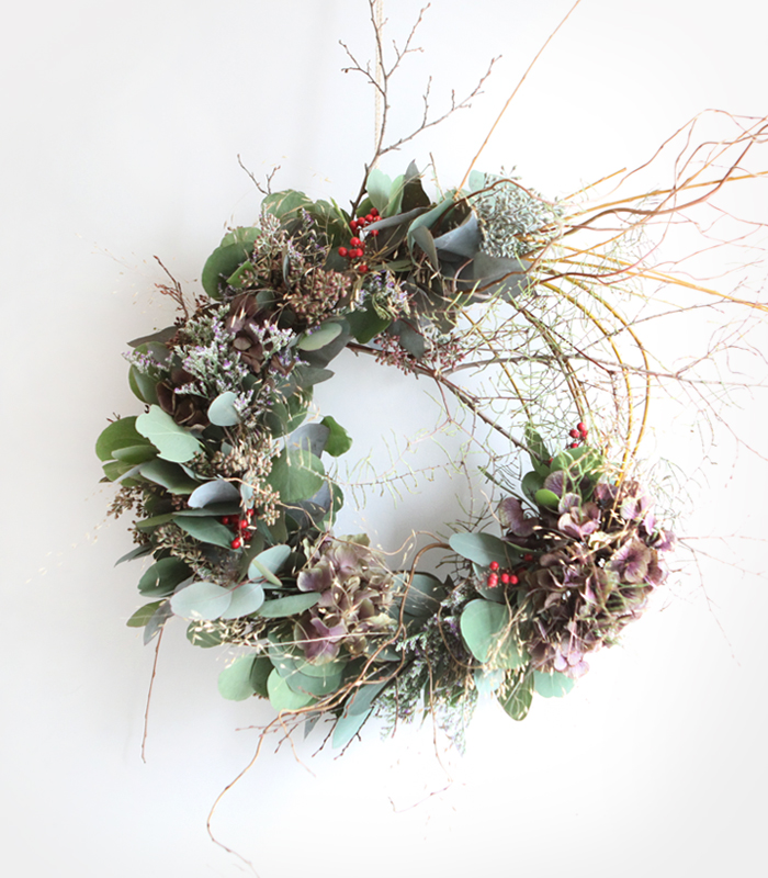 about time wreath